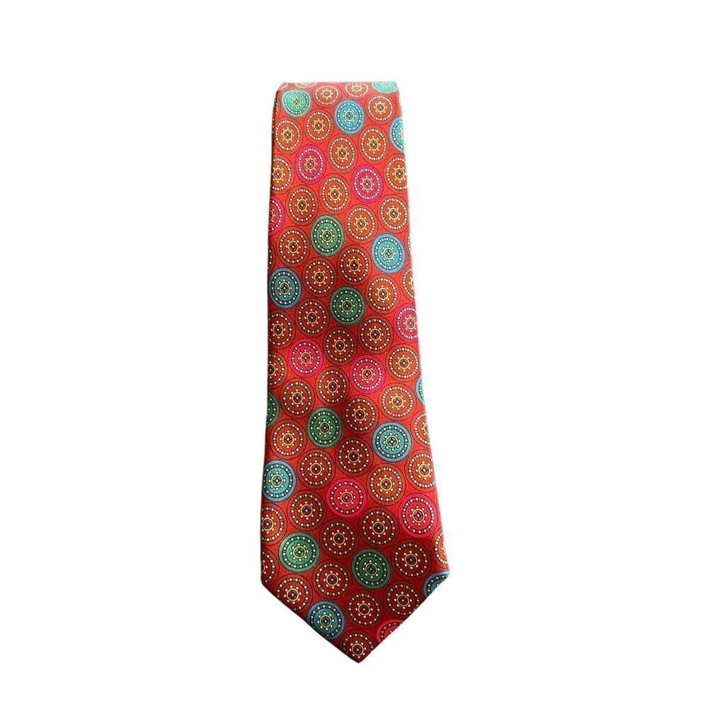 Stefano Ricci for Saks Fifth Avenue, vintage 100% silk medallion tie